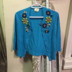 Beaded Kate Spade cardigan